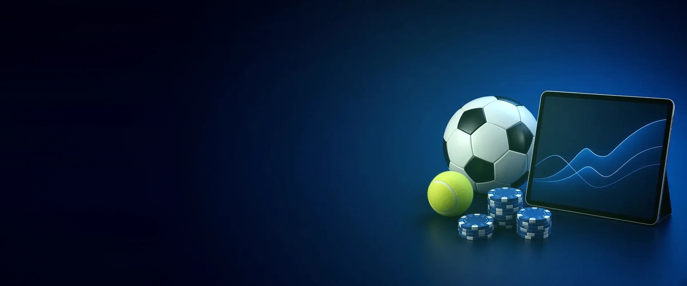 Betting odds charts on laptop and tablet with football and tennis ball, Pinnacle