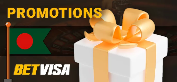 About bonus offers at BetVisa casino for players from Bangladesh - what bonuses are there