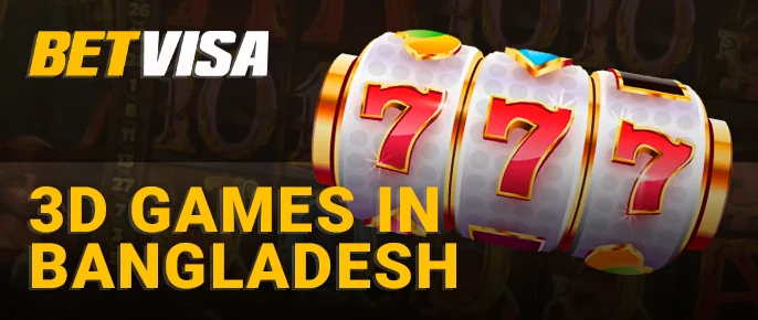 3d games at BetVisa Casino - the best slots and other 3d games
