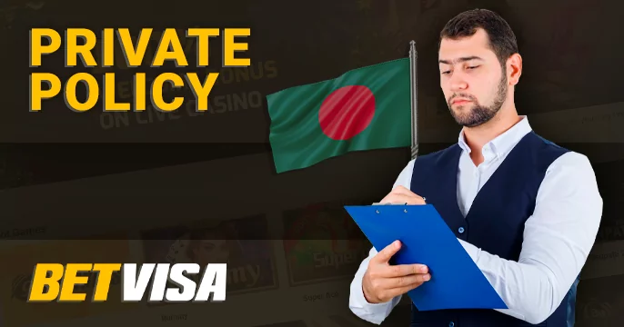 About the privacy policy on the BetVisa website - more information