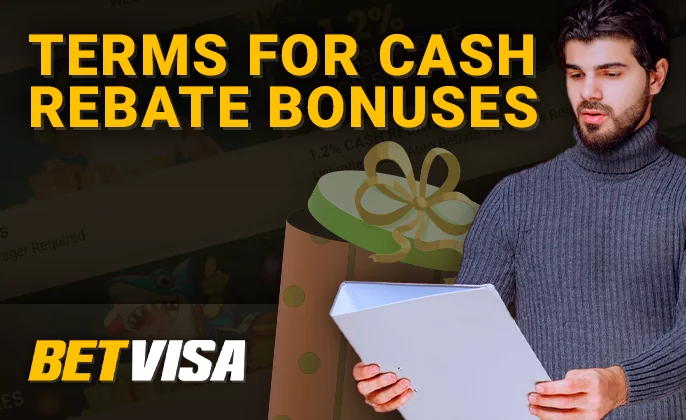 About BetVisa rebate bonus terms for loyal users from Bangladesh