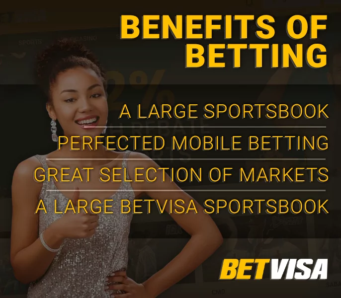 Advantages of betting at BetVisa bookmaker - what to pay attention