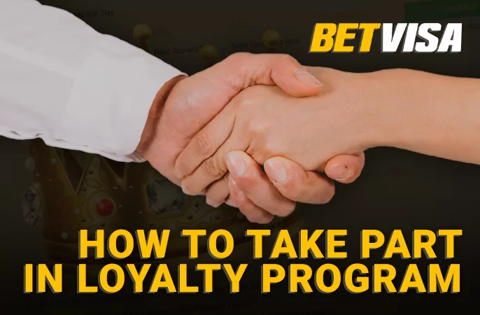 How to take part in the loyalty program on the BetVisa site - step-by-step instructions