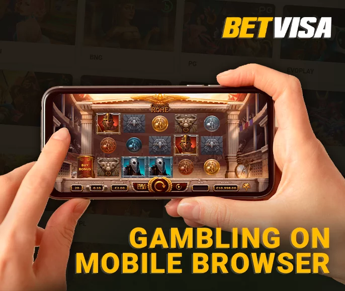 Paglalaro sa BetVisa Casino sa pamamagitan ng Mobile Browser - Mga Bentahe
