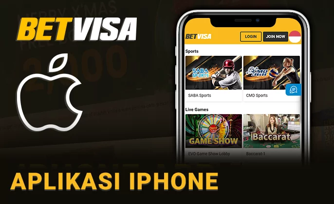 Aplikasi untuk situs perangkat iphone BetVisa - aplikasi ios