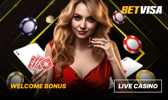 BetVisa Welcome bonus on live casino