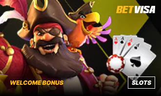 BetVisa Welcome bonus on slots