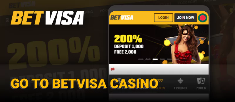 Go to casino Betvisa
